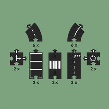 Load image into Gallery viewer, Waytoplay puzzle road pieces highway little twidlets
