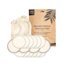 Load image into Gallery viewer, Reusable Makeup Remover Pads - Pack of 16 wild and stone in mesh bag. Little twidlets