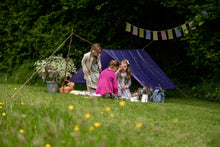 Load image into Gallery viewer, The Den Kit - Cottage Garden Den Kit bag in play in the garden Little Twidlets
