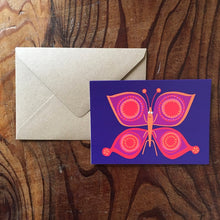 Load image into Gallery viewer, butterfly card with envelope hannah Day, shrewsbury Little Twidlets