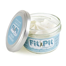 Load image into Gallery viewer, Fit Pit Natural Deodorant 100ml the Green Woman Little Twidlets Fit Pit Peppermint