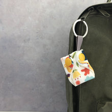 Load image into Gallery viewer, Boo Cloth Nappy keyring Little Twidlets dinosaur