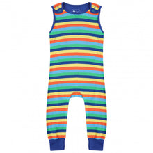 Load image into Gallery viewer, Piccalilly Dungarees for kids and children - Rainbow Stripe | Hadley Green Home