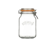 Load image into Gallery viewer, Kilner Clip Top Square Jar 1.5 Litre | Kilner | Hadley Green Home
