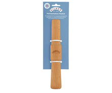 Load image into Gallery viewer, Kilner by Kilner Fermentation Packer tool in its original blue cardboard packaging, featuring a light natural wood handle secured with white bands. | Hadley Green Home 
