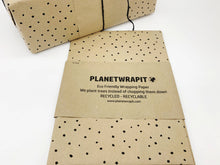 Load image into Gallery viewer, Dots Recycled Eco Kraft Wrapping Paper
