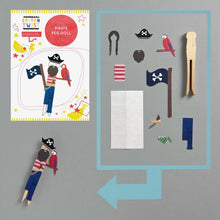 Load image into Gallery viewer, Make Your Own Pirate Peg Doll
