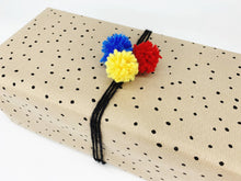 Load image into Gallery viewer, Dots Recycled Eco Kraft Wrapping Paper
