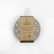 Load image into Gallery viewer, Organic cotton facial pads | A slice of Green | Little twidlets
