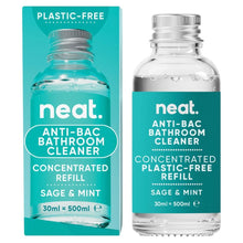 Load image into Gallery viewer, Neat. Anti bac bathroom cleaner concentrated reill. Sage and Mint | Little Twidlets
