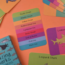Load image into Gallery viewer, Amazing Sharks Fact Cards
