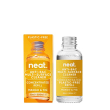 Load image into Gallery viewer, Neat. Anti bac multi surface cleaner concentrated refill - mango and Fig | Little Twidlets
