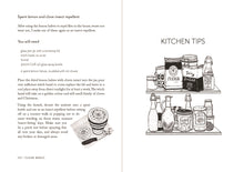 Load image into Gallery viewer, Clean Magic Kitchen tips page with illustrations of ingredients and kitchen items. | Hadley Green Home 
