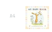 Load image into Gallery viewer, Children&#39;s book titled &#39;My Baby Book&#39; with a hare illustration on a white background | Hadley Green Home
