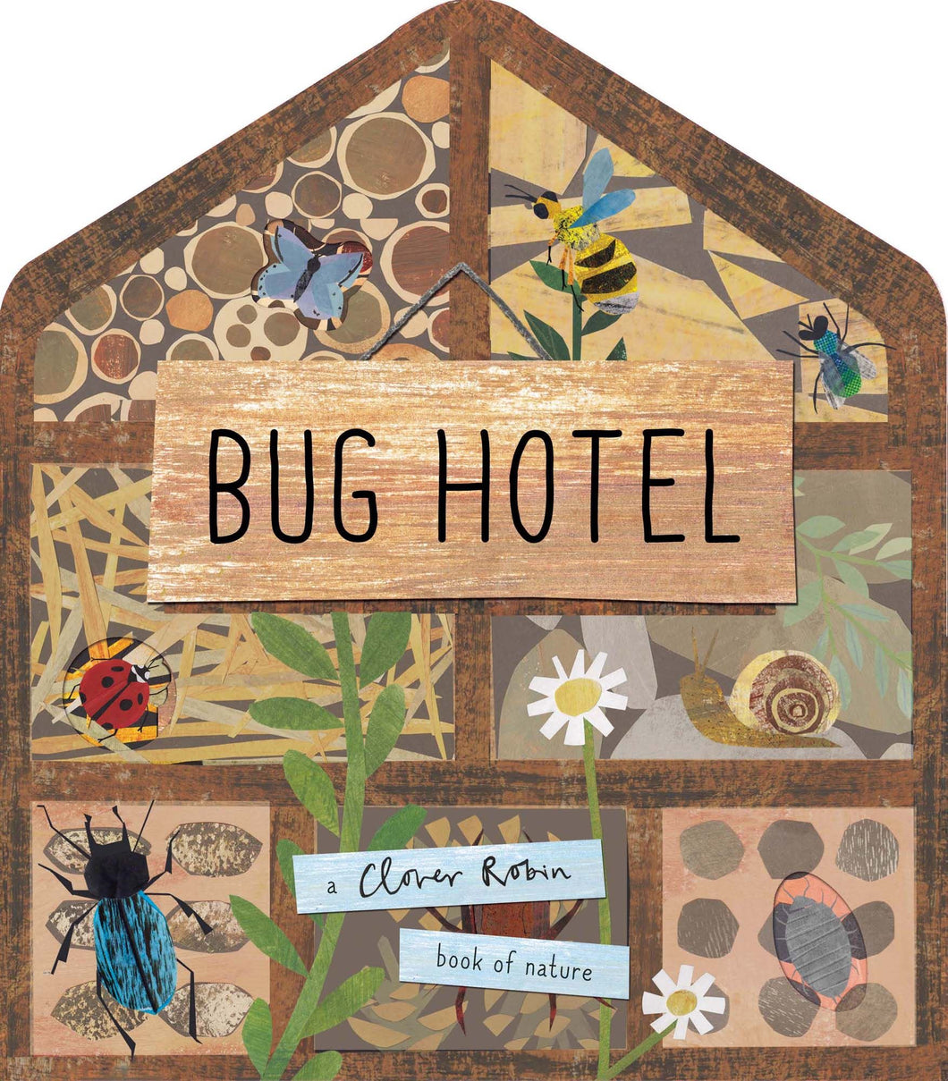 Bug hotel a lift the flap shaped book by libby walden | Little Twidlets