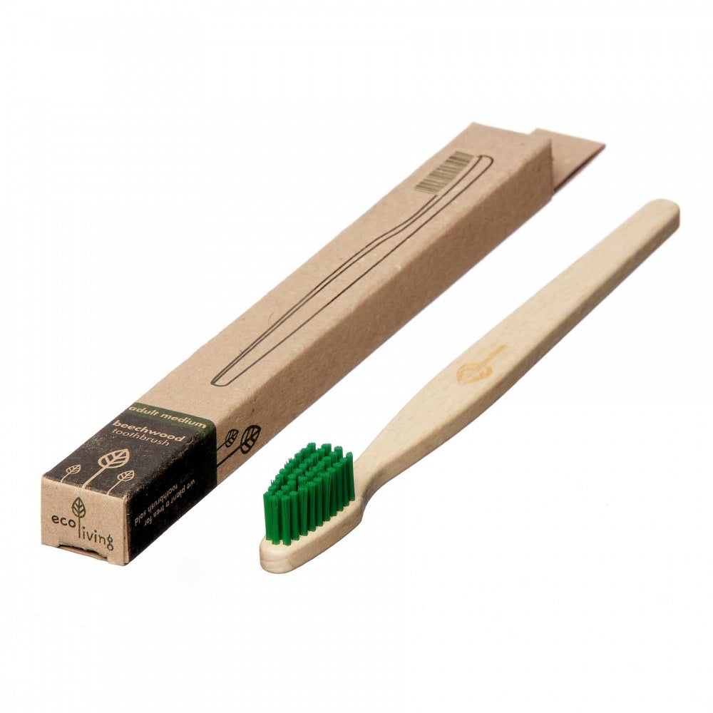 100% Plant-Based Beech Wood Toothbrush