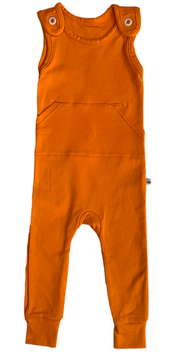Kids_Dunagrees_orange Little Twidlets Beeboobuzz