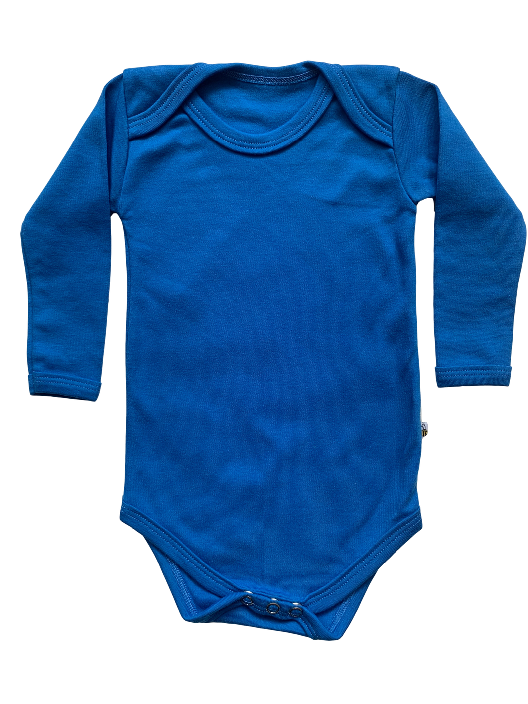 Beeboobuzz Long sleeved Baby Vest Blue Little Twidlets