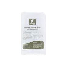 Load image into Gallery viewer, Pack of Bamboo Nappy Liners with Little Lamb branding on a white background | Hadley Green Home 
