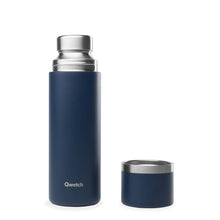 Load image into Gallery viewer, Qwetch Blue Flask with insulated lid | Hadley Green Home
