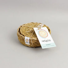 Load image into Gallery viewer, Set of seagrass coasters with a 'respiin' tag on a gray background | Hadley Green Home
