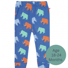 Load image into Gallery viewer, Piccalilly Leggings - Mammoth - Age 18-24 months
