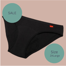 Load image into Gallery viewer, WUKA Basics™ Hipster Period Pants- Heavy Flow
