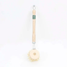 Load image into Gallery viewer, Wooden Replaceable Head Dish Brush - Plant Based Bristles
