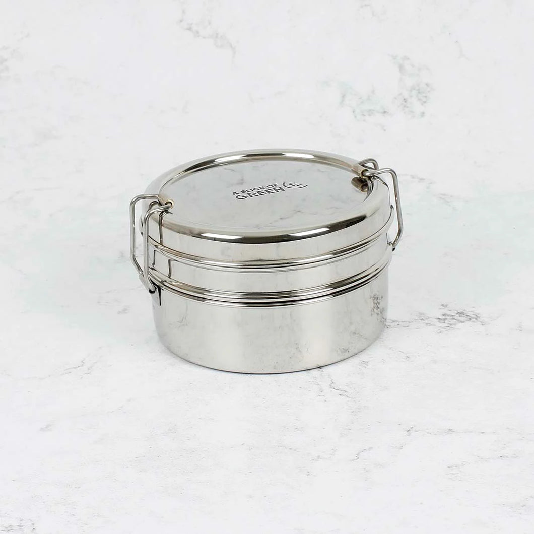 Two Tier Round Lunch Box