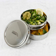Load image into Gallery viewer, Two Tier Round Lunch Box
