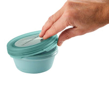 Load image into Gallery viewer, Round Silicone BounceBox – 8 fl oz Seafoam
