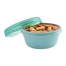 Load image into Gallery viewer, Round Silicone BounceBox – 8 fl oz Seafoam
