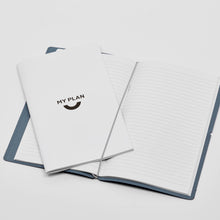 Load image into Gallery viewer, Recycled Leather Planner – Charcoal Black | Vent For Change
