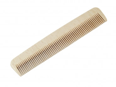 Wooden comb on a white background | Hadley Green Home