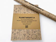 Load image into Gallery viewer, Planetwrapit eco-friendly wrapping paper with packaging on a white background 
| Hadley Green Home
