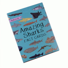 Load image into Gallery viewer, Amazing Sharks Fact Cards
