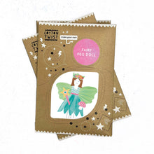 Load image into Gallery viewer, Make Your Own Fairy Peg Doll
