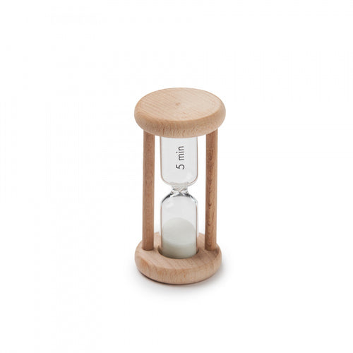 sustainable Beach Wood 5 min  timer from Eco Living | Hadley Green Home
