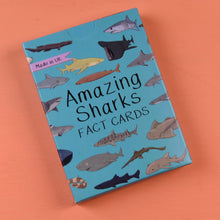 Load image into Gallery viewer, Amazing Sharks Fact Cards

