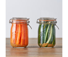Load image into Gallery viewer, Kilner Clip Top Round Jar 1 Litre | Kilner | Hadley Green Home
