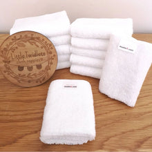 Load image into Gallery viewer, 12 Pack Muslinz Bamboo Cotton Terry Wipes
