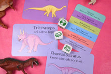 Load image into Gallery viewer, Alphabet Of Amazing Dinosaurs Flash Cards | Button and Squirt | Little Twidlets

