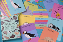 Load image into Gallery viewer, Amazing Animal Set Fact Cards | Button and Squirt Little twidlets
