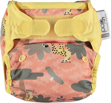 Load image into Gallery viewer, Close Parent Pop In Reusable Nappy - Hook and Loop | Little Twidlets Cheater print 
