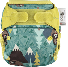 Load image into Gallery viewer, Close Parent Pop In Reusable Nappy - Bear print, Hook and Loop | Little Twidlets
