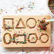 Load image into Gallery viewer, Hellion toys shape board with rice play | Hadley Green Home 

