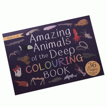 Load image into Gallery viewer, Amazing Animals of the deep Colouring Book little Twidlets 
