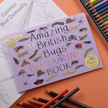 Load image into Gallery viewer, Amazing British Bugs Colouring Book | Button and Squirt
