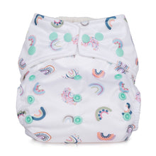 Load image into Gallery viewer, Baba and Boo Reusable Cloth Nappy - One Size - Prints
