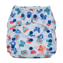 Load image into Gallery viewer, Baba and Boo Reusable Cloth Nappy - One Size - Prints
